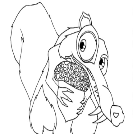 ice age 4 coloring pages games - photo #39
