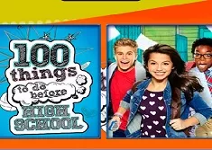 100 Things To Do Before High School Games, 100 Things to do Before High School Memory, Games-kids.com