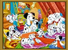 101 Dalmatians Games, 101 Dalmatians Puzzle Mania, Games-kids.com