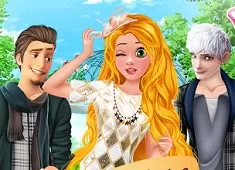 Rapunzel Games, 2 Dates with Fashion Princess, Games-kids.com