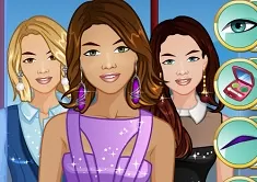 Girl Games, 3 Stars Dress Up, Games-kids.com