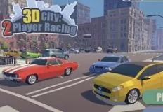 Cars Games, 3D City 2 Player Racing, Games-kids.com