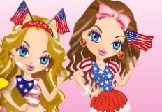 Girl Games, 4th of July Dress Up, Games-kids.com