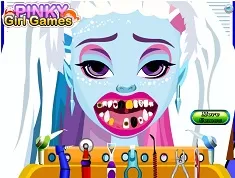 Monster High Games, Abbey Bominable at the Dentist, Games-kids.com