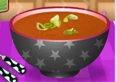 Cooking Games, Abundance Tomato Soup with Basil, Games-kids.com