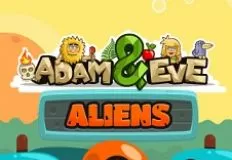 Adam and Eve Games, Adam and Eve Aliens, Games-kids.com