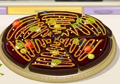 Cooking Games, Addicted to Dessert Brownie Pizza, Games-kids.com