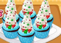 Cooking Games, Addicted to Dessert Winter Cupcakes, Games-kids.com