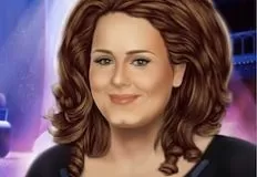 Celebrities Games, Adele Make Up, Games-kids.com