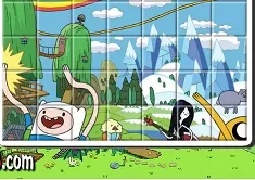 Adventure Time Games, Adventure Time Spin Puzzle, Games-kids.com