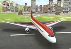 3D Games, Airplane Flight 3D Simulator, Games-kids.com