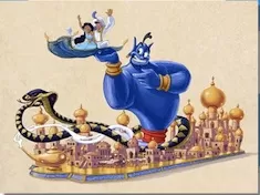 Aladdin Games, Aladdin and Genie Puzzle, Games-kids.com