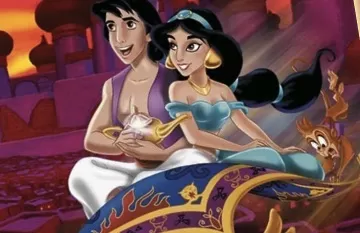 Aladdin Games, Aladdin and Jasmine Puzzle 2 , Games-kids.com