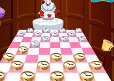 Alice in Wonderland Games, Alice in Wonderland Checkers, Games-kids.com