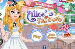 Alice in Wonderland Games, Alice Tea Party, Games-kids.com