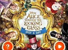 Alice in Wonderland Games, Alice Through the Looking Glass 6 Diff, Games-kids.com