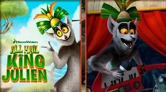 Penguins of Madagascar Games, All Hail King Julien Memory, Games-kids.com