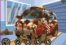 Cars Games, Ambulance Car Wash, Games-kids.com