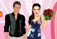 Dress Up Games, Angelina and Brad Romantic Date, Games-kids.com