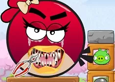 Angry Birds Games, Angry Birds at the Dentist, Games-kids.com