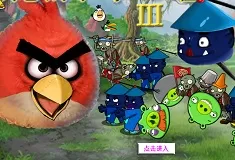 Angry Birds Games, Angry Birds vs Zombies, Games-kids.com