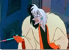 101 Dalmatians Games, Angry Cruella de Vil Puzzle, Games-kids.com