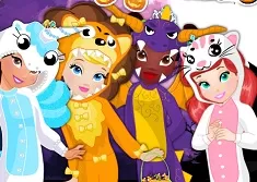 Dress Up Games, Animal Crew Halloween, Games-kids.com