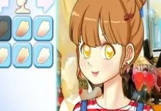 Girl Games, Anime Style Cute Make Up, Games-kids.com