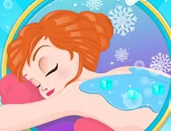 Frozen  Games, Anna at Spa, Games-kids.com