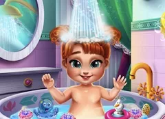 Frozen  Games, Anna Baby Bath, Games-kids.com