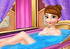 Frozen  Games, Anna Beauty Spa Salon, Games-kids.com