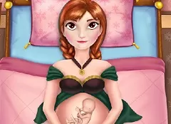 Frozen  Games, Anna Cesarean Birth, Games-kids.com