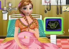 Frozen  Games, Anna Emergency Birth, Games-kids.com