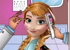 Frozen  Games, Anna Eye Care, Games-kids.com