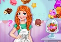 Frozen  Games, Anna Handmade Sweets Shop, Games-kids.com