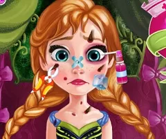 Frozen  Games, Anna Injured, Games-kids.com