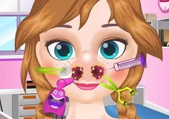 Frozen  Games, Anna Little Nose Care, Games-kids.com