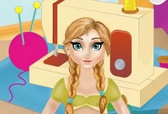 Frozen  Games, Anna Little Tailor, Games-kids.com