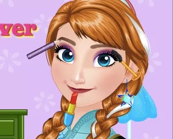 Frozen  Games, Anna Makeover 2016, Games-kids.com