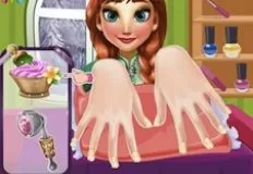 Frozen  Games, Anna Manicure, Games-kids.com