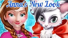 Frozen  Games, Anna New Look, Games-kids.com