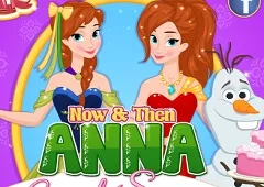 Frozen  Games, Anna Now and Then Sweet Sixteen, Games-kids.com
