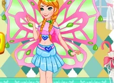 Frozen  Games, Anna Princess Winx Style, Games-kids.com