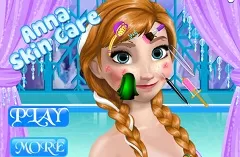 Frozen  Games, Anna Skin Care, Games-kids.com