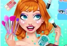 Frozen  Games, Annie Makeup Palette Challenge, Games-kids.com