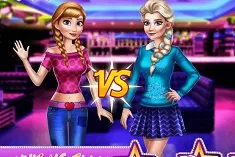 Frozen  Games, Annie vs Ellie, Games-kids.com