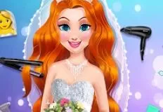 Frozen  Games, Annie Wedding Hairstyle , Games-kids.com