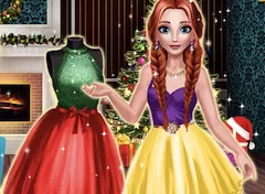 Frozen  Games, Annie Winter Dress, Games-kids.com