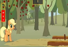 My Little Pony Games, Apple Jack Horseshow Toss, Games-kids.com