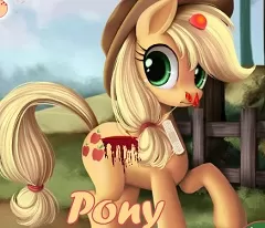 My Little Pony Games, Apple Jack Injured, Games-kids.com